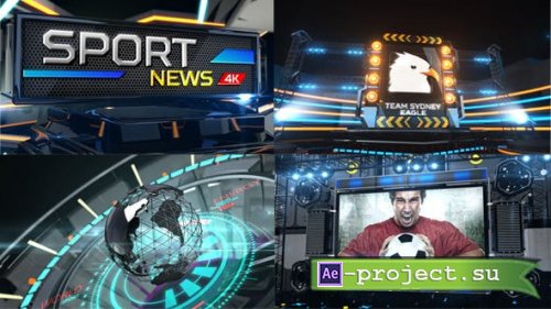 Videohive - Broadcast Sport News - 11686032 - Project for After Effects