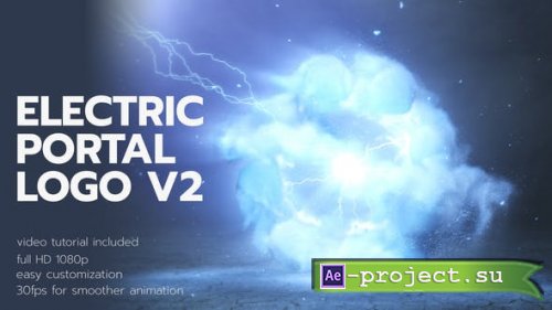 Videohive - Electric Portal Logo 2 - 28112155 - Project for After Effects