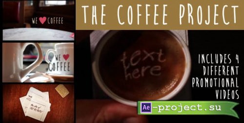 Videohive - The Coffee Project - 8032181 - Project for After Effects