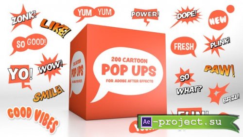 Videohive - Cartoon Pop-Ups - 27977040 - Project for After Effects
