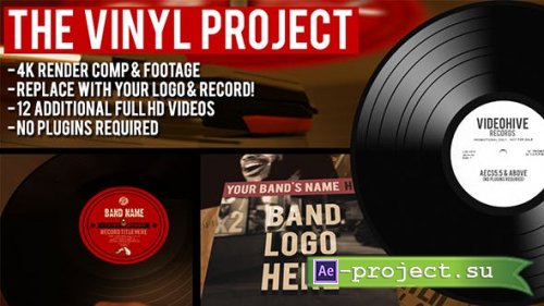 Videohive - The Vinyl Record Project - 17101444 - Project for After Effects