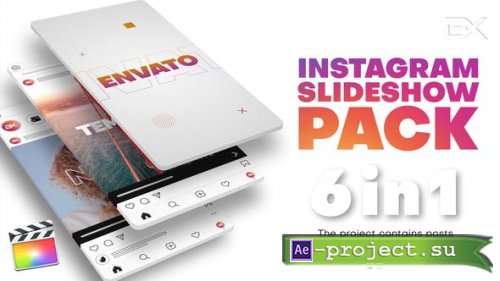 Videohive - Instagram Slideshow Pack - 27907217 - Project For Final Cut & Apple Motion