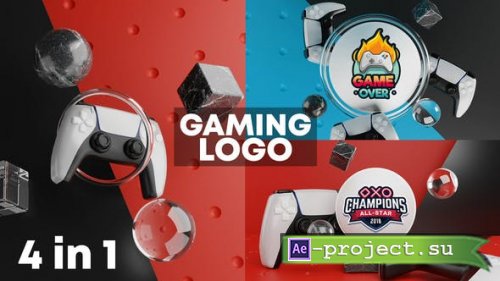 Videohive - Gaming Logo Reveal 3D - 27606557 - Project for After Effects