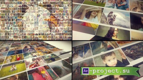 Videohive - Folding Photos Slideshow - 19572545 - Project for After Effects