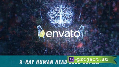 Videohive - X-Ray Human Head Logo Reveal - 28195671 - Project for After Effects