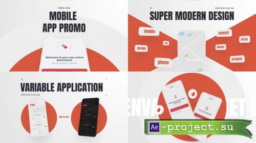 Videohive - Minimal App - 28209030 - Project for After Effects
