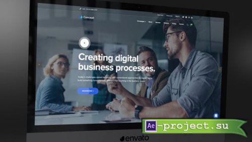 Videohive - iPromo Website Presentation - 23447462 - Project for After Effects