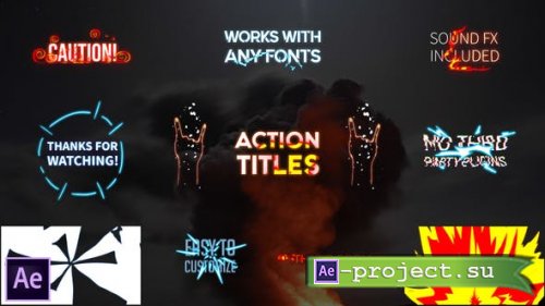 Videohive - Action Titles Pack | After Effects - 28207007 - Project for After Effects