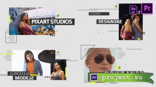 Videohive - Fashion Media Opener Mogrt - 28207458 - Project for After Effects