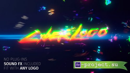 Videohive - Glitch Cyber Logo - 27600313 - Project for After Effects