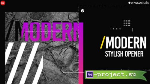 Videohive - Modern Stylish Opener - 24409093 - Project for After Effects