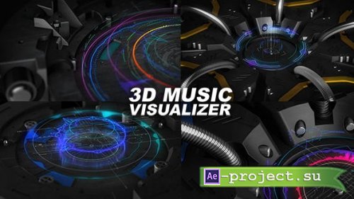 Videohive - 3D Music Visualizer - 18328303 - Project for After Effects