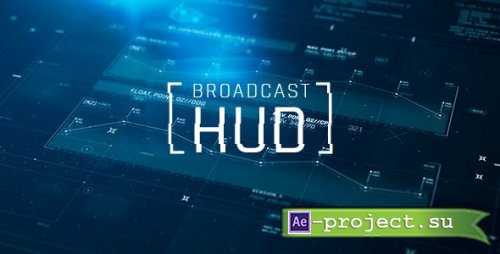 Videohive - Broadcast HUD - 19351404 - Project for After Effects