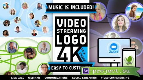 Videohive - Video Call Connected Conference Logo - 27234405 - Project for After Effects