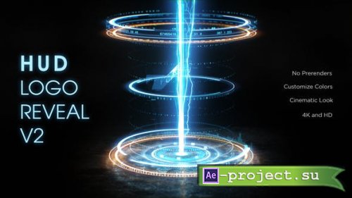 Videohive - HUD Logo Reveal V2 - 28291571 - Project for After Effects