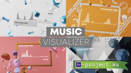 Videohive - 3D Music Visualizer - 27017855 - Project for After Effects