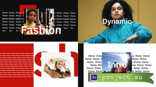 Videohive - Fashion Stomp Intro - 28300399 - Project for After Effects