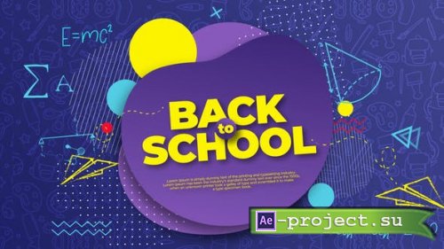 Videohive - Back to School Intro Opener - 28275390 - Project for After Effects