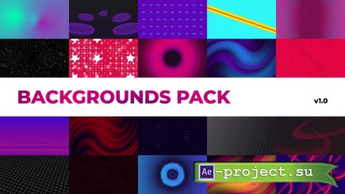 Videohive - Ambient Backgrounds Pack - 28321099 - Project for After Effects