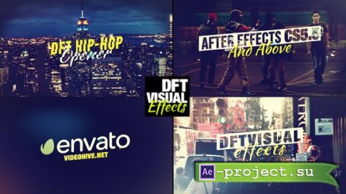 Videohive - DFT Hiphop Opener - 22095029 - Project for After Effects
