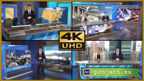 Videohive - Virtual Studio Set - S01 - 28342309 - Project for After Effects