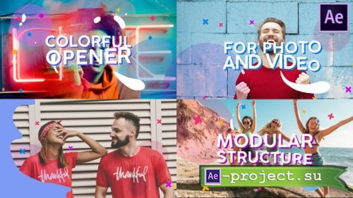Videohive - Colorful Opener | After Effects - 28344895 - Project for After Effects