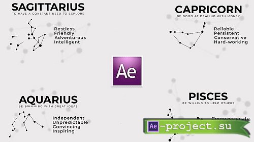 Astro Titles Pack - Project for After Effects