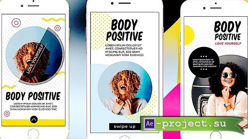 21 Body Positive Stories Pack - Project for After Effects