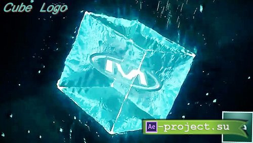 Energy Ice Cube Logo - Project for After Effects