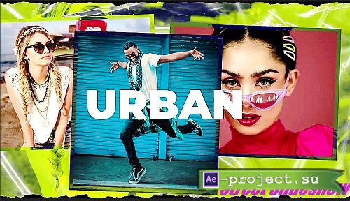 Urban Street Slideshow - Project for After Effects