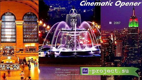 Cinematic Opener 10497571 - Project for After Effects