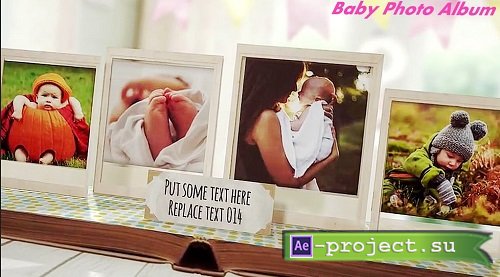 Baby Pop-up Photo Album 356639 - Project for After Effects