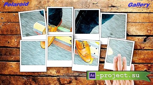 Polaroid Gallery v2 - Project for After Effects