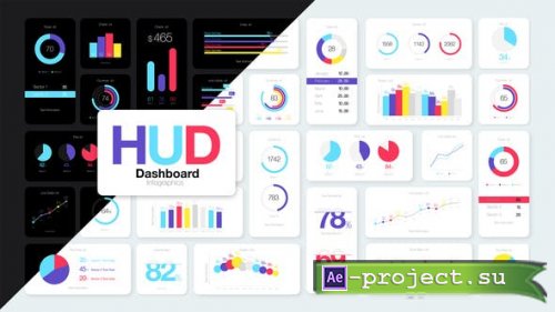 Videohive - HUD Dashboard Infographics - 27449314 - Project for After Effects