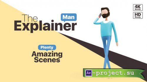 Videohive - The Explainer Man - 25543226 - Project for After Effects