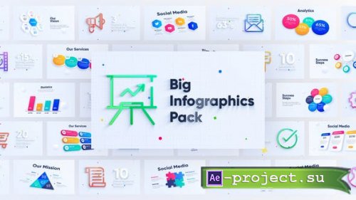 Videohive - Corporate Infographics Charts Pack - 28328007 - Project for After Effects