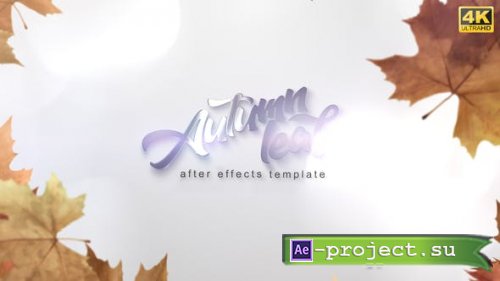 Videohive - Autumn Leaf Reveal - 28291191 - Project for After Effects