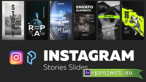 Videohive - Instagram Stories Slides Vol. 14 - 28412543 - Project for After Effects