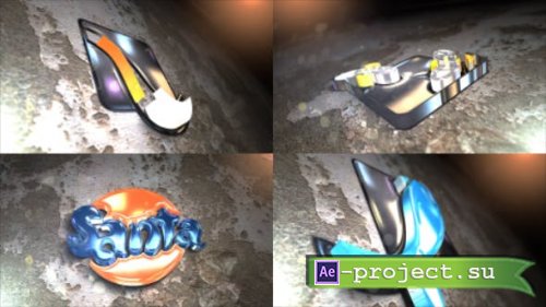 Videohive - 3D Glossy Animated Stroke - 21496119 - Project for After Effects