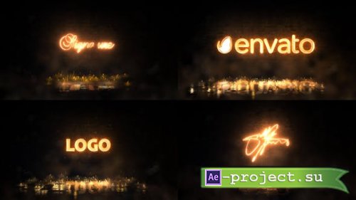 Videohive - Golden Signature Logo - 23996342 - Project for After Effects