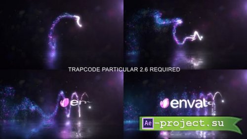 Videohive - Glowing Particals Logo Reveal 33 - 24162675 - Project for After Effects