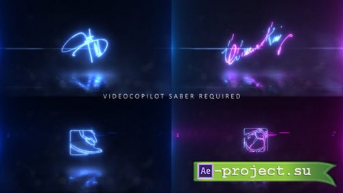 Videohive - Neon Signature Logo - 24569181 - Project for After Effects