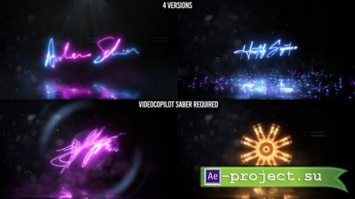 Videohive - Neon Signature Reveal Pack - 26029112 - Project for After Effects