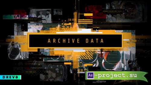 Videohive - Archive Data/ Science Opener/ Digital Slideshow/ Cosmos/ Astronauts/ Timeline/ History/ Glitch Promo - 28429274