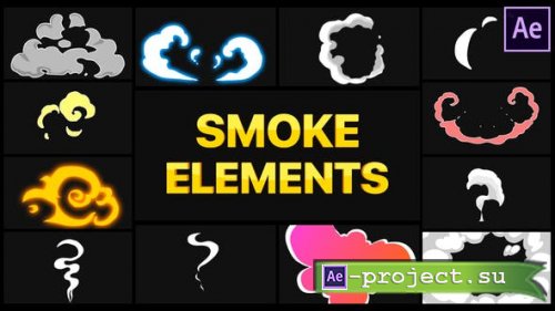 Videohive - Smoke Elements | After Effects 28430177 - Project for After Effects