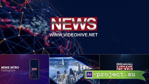 Videohive - Broadcast Design-News Package - 25223884 - Project for After Effects