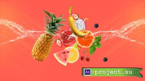 Videohive - Fresh Fruits Logo - 22529870 - Project for After Effects
