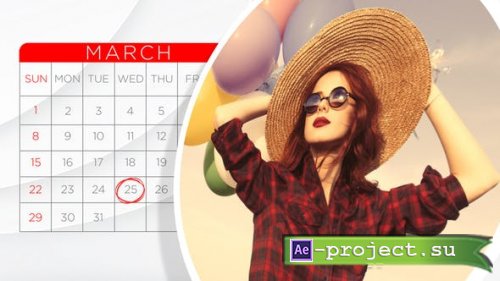 Videohive - 2020 Calendar Slideshow - 25657338 - Project for After Effects