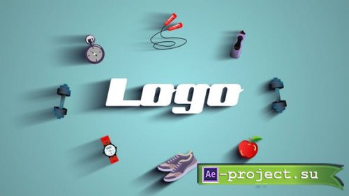 Videohive - Gym Fitness Logo - 28462264 - Project for After Effects