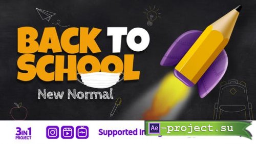 Videohive - Back To School New Normal - 28320764 - Project for After Effects